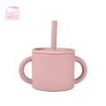 Dishwasher Safe Easy To Baby Silicone Straw Cup